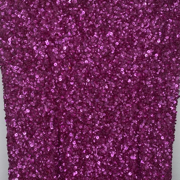 PRIMAVERA Couture 3351 Cocktail Short Fitted Sequin Backless Homecoming Dress - Picture 8 of 16